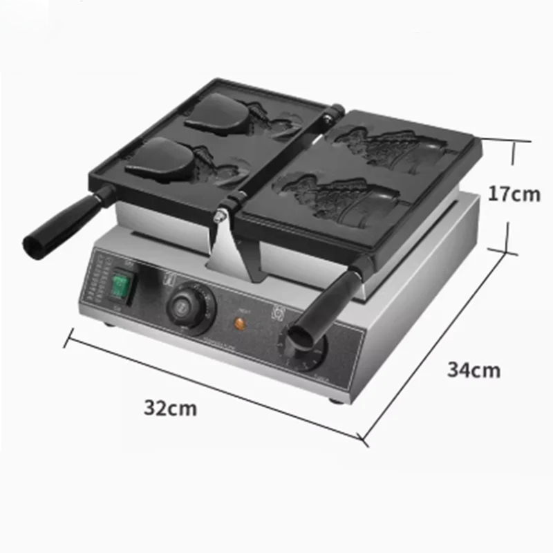 Commerciële Elektrische 2-deli - Waffle Cone Maker recensie en prijs
