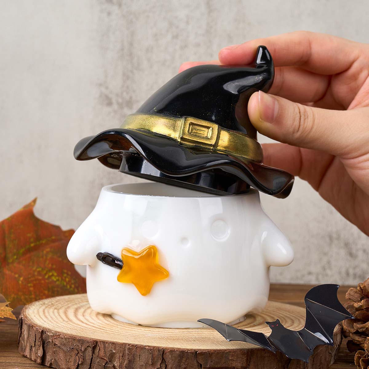 Hoed Ghost Kaars Pot Siliconen - Potsticker Mold recensie en prijs