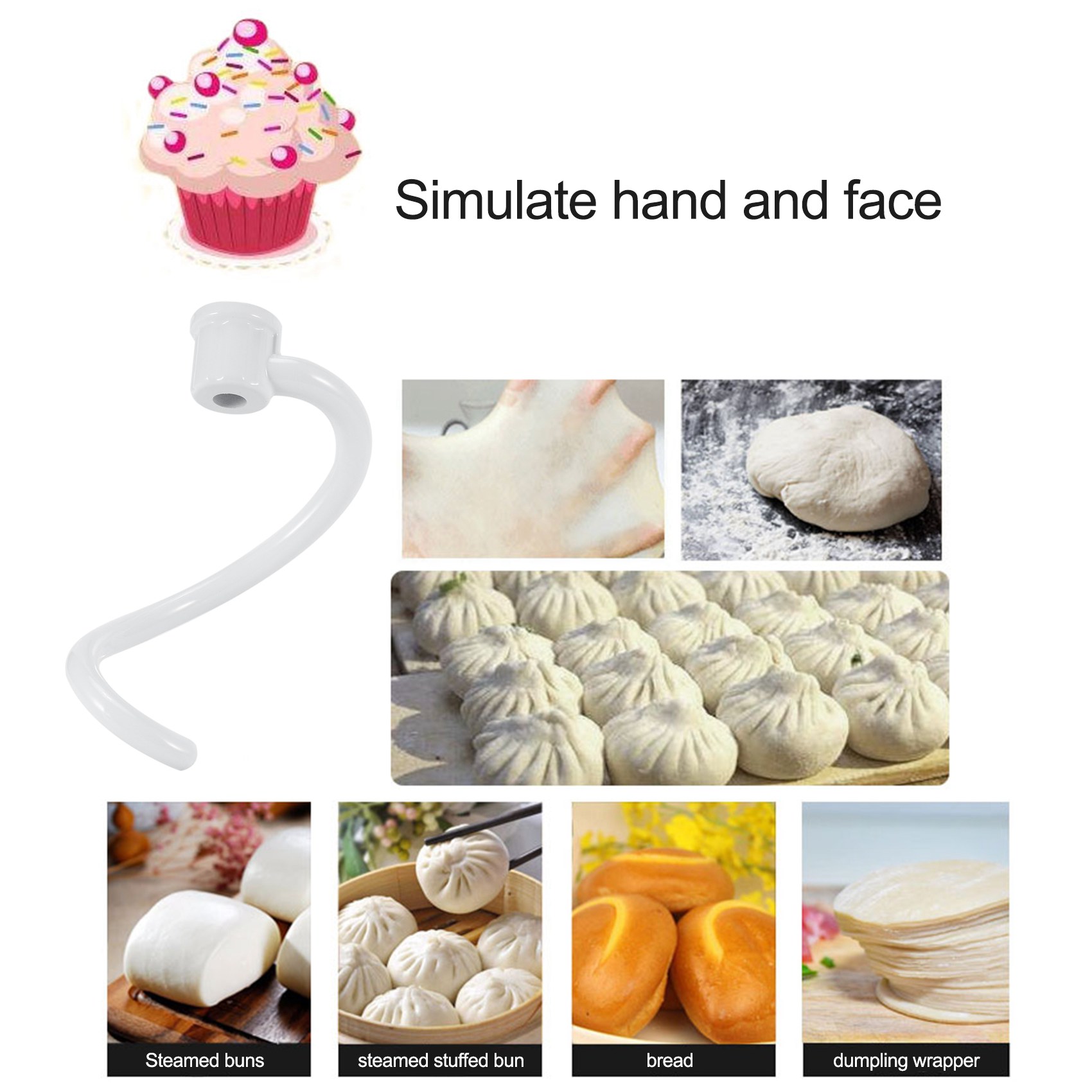 ABLD Spirale Deeghaak Vervangi - Kitchenaid Mixer Pro 600 recensie en prijs