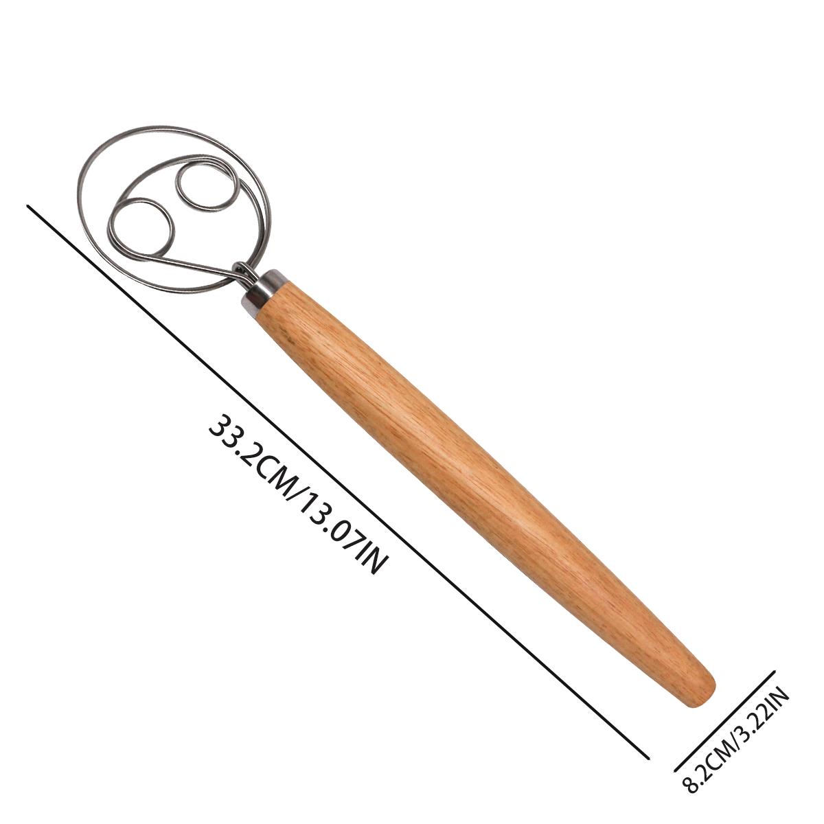 13-Inch Eikenhouten Handvat De - Danish Pancake Pan recensie en prijs
